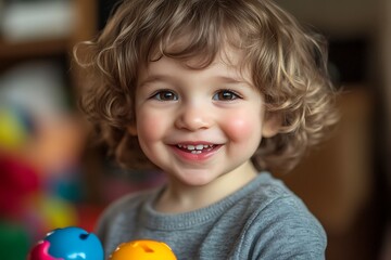 portrait of a little child