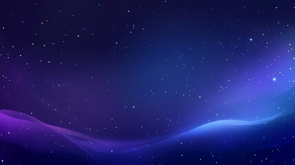 Wall Mural - A soft, blurred night sky background with a large, clear space for tex