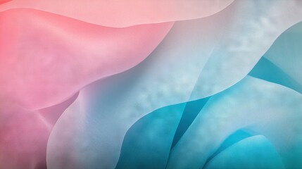 Wall Mural -   detailed photo of a pink and blue background, featuring a focused image of the top portion