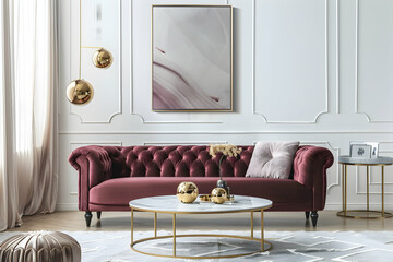 Wall Mural - classic armchair in the room