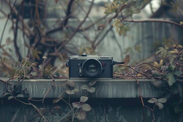 Aufkleber - Combine vintage and modern imagery to create a unique aesthetic