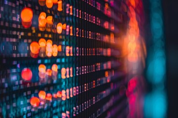 Leinwandbilder - Data science uncovers patterns within complex data sets