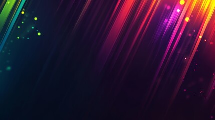 Grainy dark gradient wave background, purple red yellow blue colors abstract banner poster cover, black copy space