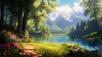 Wall Mural - Beautiful Nature