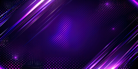 Wall Mural - Purple abstract techno background