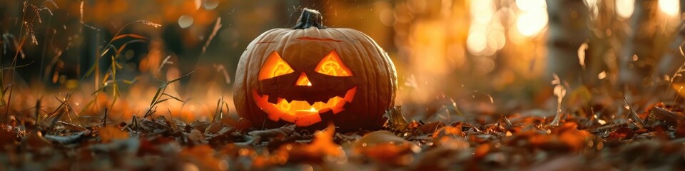 Sticker - Jack o' Lantern comes alive just in time for the Halloween season.