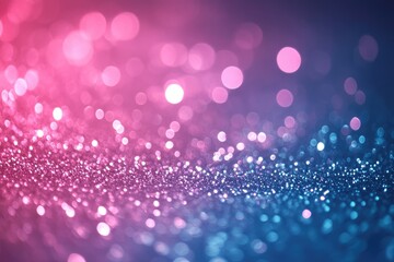 Poster - Sparkling glitter with bokeh lights. Perfect for adding a touch of magic and celebration to your designs.