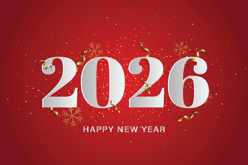 happy new year 2026 celebration background