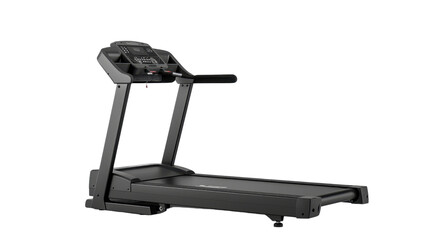 Treadmill isolated on white background