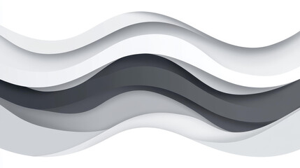 Sleek and modern, this abstract white and gray background offers a versatile canvas for presentations and web designs.