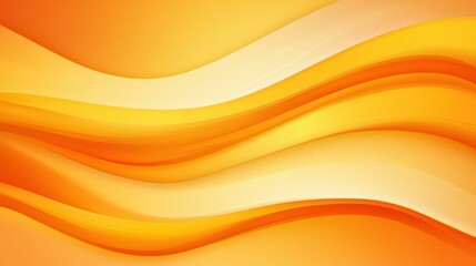 Sticker - Bright and warm abstract background featuring flowing curves, perfect for a modern design presentation.