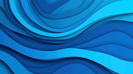 Wall Mural - A sleek blue gradient backdrop with a modern cartoon texture, perfect for contemporary graphic designs and illustrations.