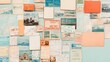 © Peter@studio5 - A collage of vintage postcards, tickets, and souvenirs arranged in a travel journal style, collage, vintage, travel journal