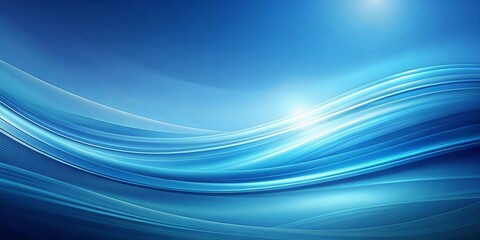 Wall Mural - Abstract blue background with soft gradients and subtle textures, blue, abstract, background, texture, gradient, design