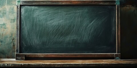 Wall Mural - school blackboard background