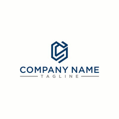 CS letter logo in the form of hexagons and cube logos with letter designs for corporate identity