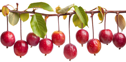 Sticker - Bunch of jujubes hanging from a branch