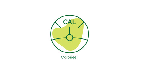 Sticker - Minerals Vector Icon Symbolising Essential Nutrients for Body Health