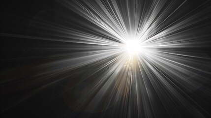 Poster - Abstract Light Burst