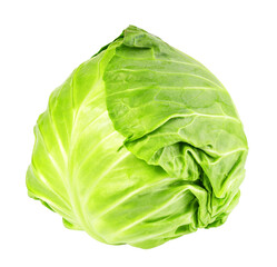 Sticker - green cabbage Isolated on transparent background. png file