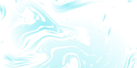 Wall Mural - abstract pattern white and blue marble texture and background. liquify swirl blue and white color ar