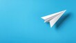 © Hansa & Party - A paper airplane carrying a business message or memo, representing communication within a company