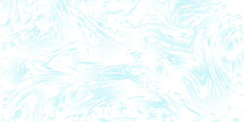 Wall Mural - abstract pattern white and blue marble texture and background. liquify swirl blue and white color ar