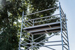 © Kaspars - Aluminium construction scaffolding tower complected