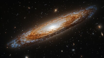 Wall Mural - cosmic galaxy with stars and nebulae
