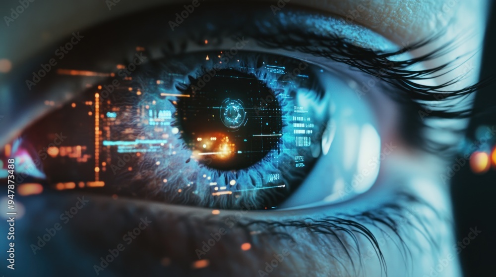Digital Eye - A glimpse into a future where technology merges with the ...