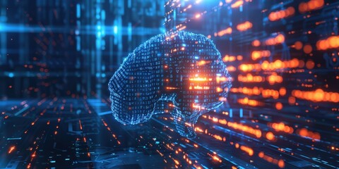 Algorithms for Machine Learning: Artificial Intelligence and Modern Technology in Business Concept