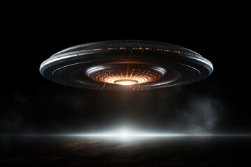 Canvas Print - lighting space transportation architecture.