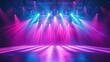 © Dee - Neon Dreams - A High-Energy Stage with Vibrant Light Beams