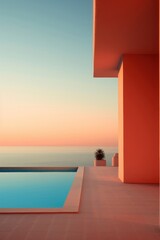 Canvas Print - Architecture building outdoors horizon.