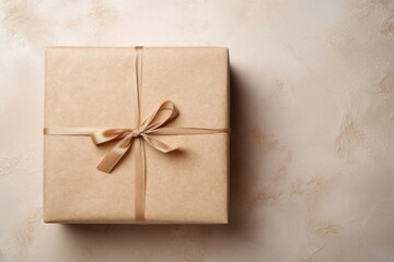 Wall Mural - Gift box wrapped paper celebration.