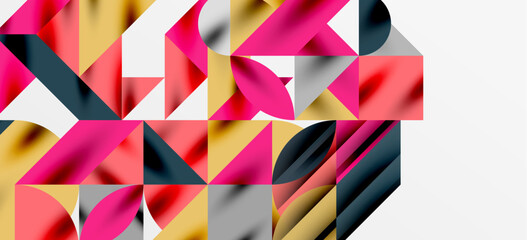 Geometric neo patterns. Abstract background for covers, banners, flyers and posters and other templates