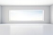 © Rawpixel.com - A tall window backgrounds white architecture.