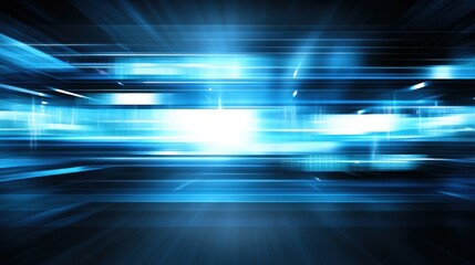 Futuristic blue digital technology abstract background
