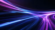 © FU - Abstract Background with Blue and Purple Light Streaks Creating a Dynamic and Energetic Visual Effect, Ideal for Modern Designs and Artistic Projects