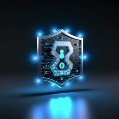 photo of a network security icon for IT services.