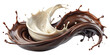 © DD - Chocolate splash ,isolated on transparent png background