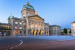 © SeanPavonePhoto - Federal Palace of Switzerland at Blue Hour