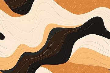 Wall Mural - Earthy backgrounds abstract line.