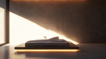 Wall Mural - Minimalist Bedroom Interior Design