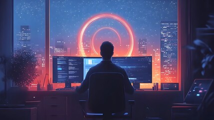 Animated Website Loading Screen with Engaging User Interface Design