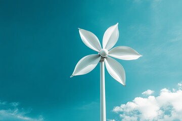 Windmill or turbine concept for generating energy from paper