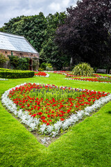 Canvas Print - Botanic Gardens, Churchtown, Southport, UK.