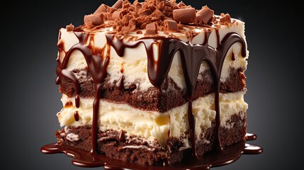 Poster - chocolate ice cake