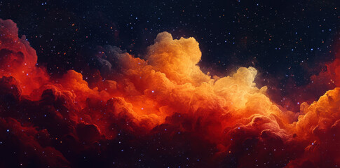 Poster - Cosmic Cloudscape.