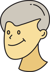 Poster - Boy Character Head Icon